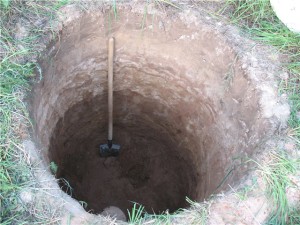 Копаем яму