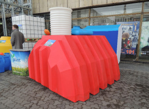 Пластиковый резервуар для сточных вод