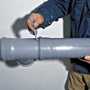 Соединение канализационных труб